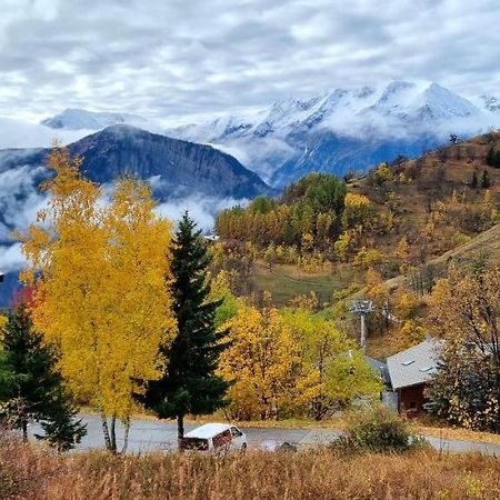 Studio Uissan Pour 5 Personnes A Cote Des Pistes Huez Kültér fotó