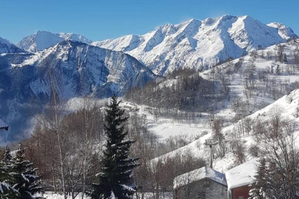 Studio Uissan Pour 5 Personnes A Cote Des Pistes Huez Kültér fotó