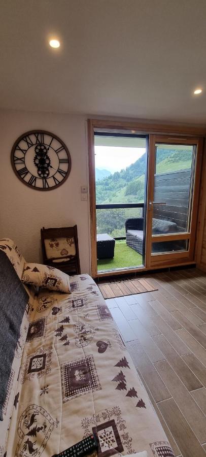 Studio Uissan Pour 5 Personnes A Cote Des Pistes Huez Kültér fotó
